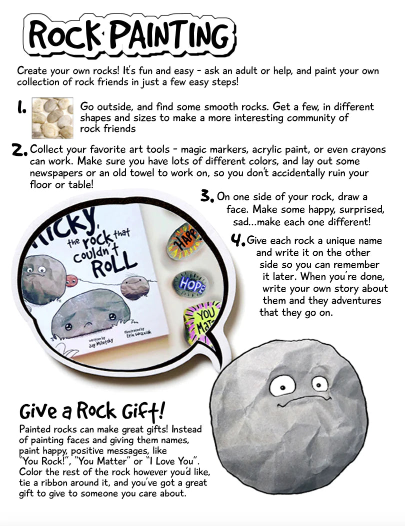 Ricky, the Rock that Couldn't Roll Lesson Plan