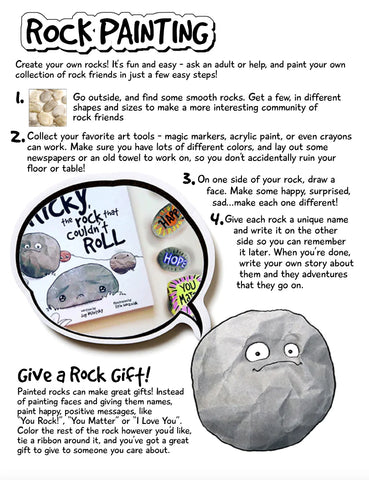 Ricky, the Rock that Couldn't Roll Lesson Plan
