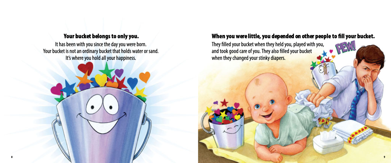 Buckets, Dippers, and Lids: Secrets to Your Happiness