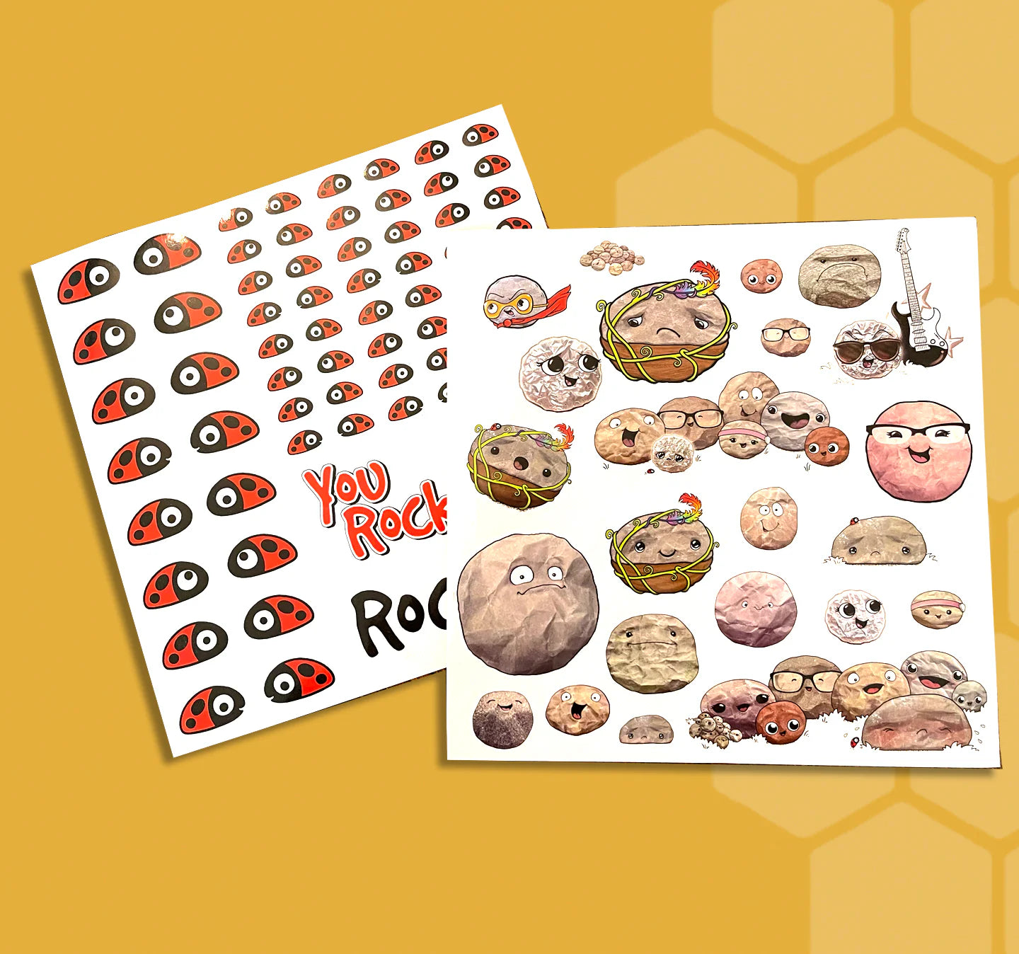 A Box Full of Rocks: 3 Book Box Set + 2 Sheets of Stickers!